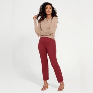 Betabrand Classic Red Dress Pants size XL Petite